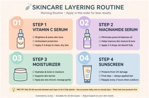 What Happens When You Use Niacinamide and Vitamin C Together