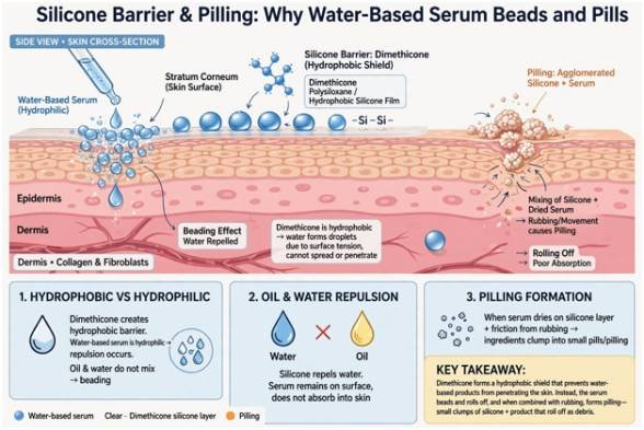 Silicone Barriers and Incompatible Bases