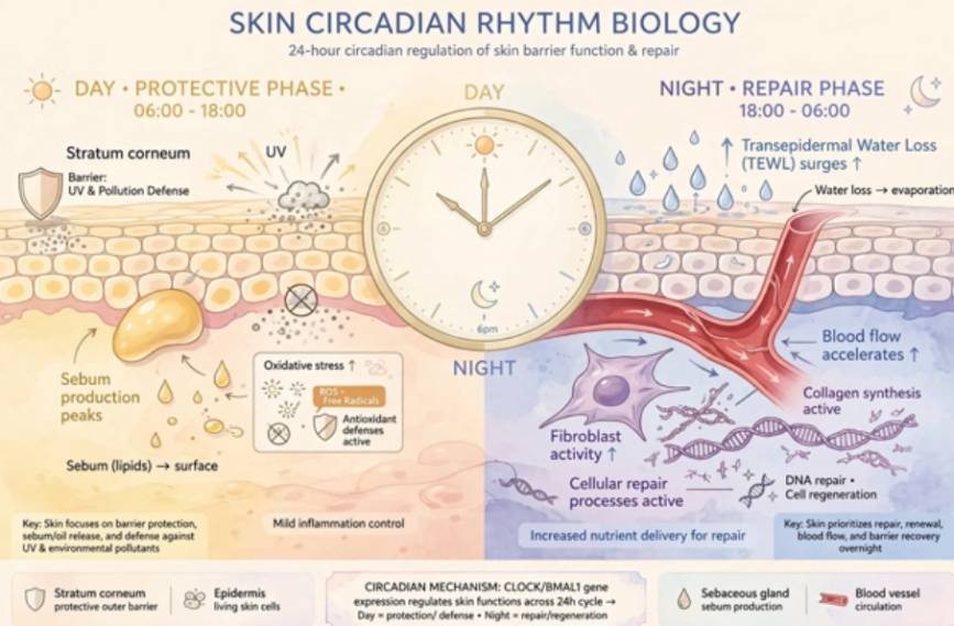 The Biological Reason Your AM and PM Routines Must Differ