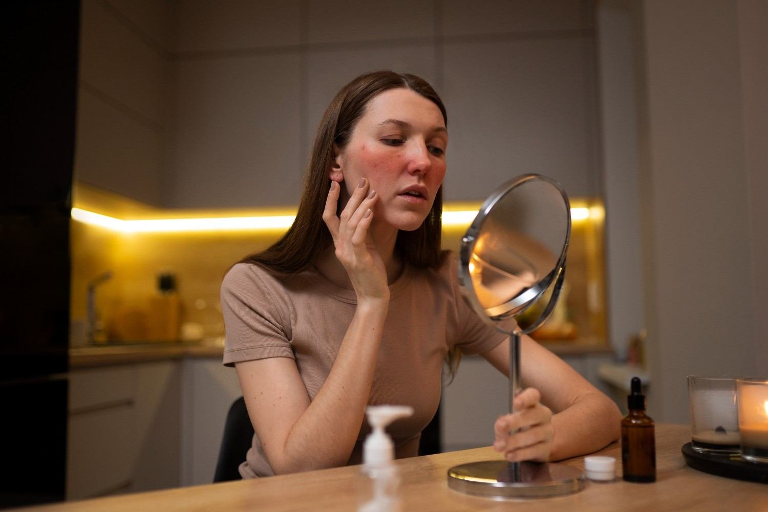 How to Cover Facial Redness Without Heavy Foundation